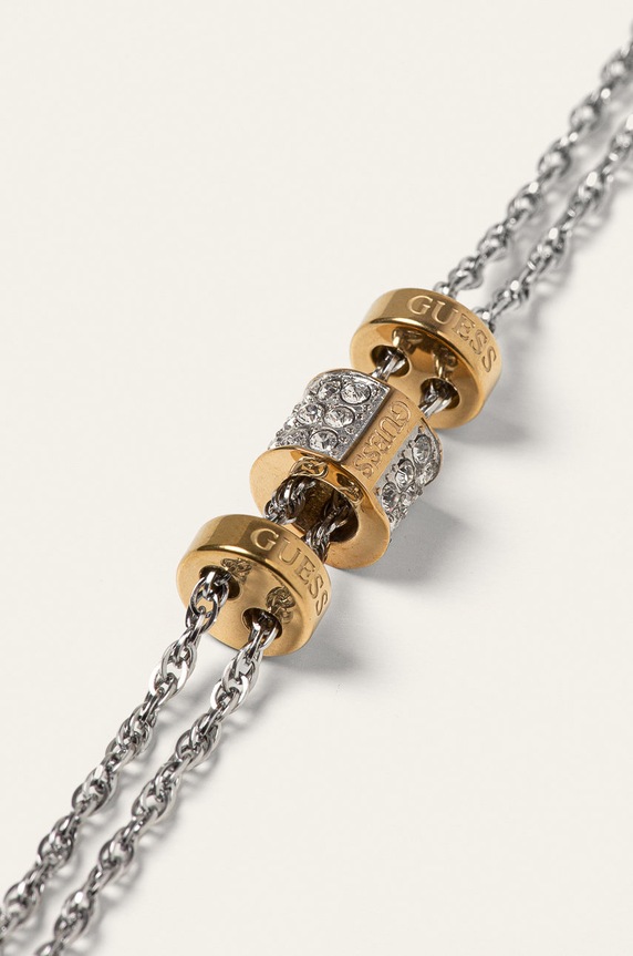 Guess Jeans - Bransoletka JUBB78.059JW srebrny AA00