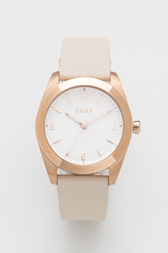 Dkny Zegarek NY2877 beżowy NY2877