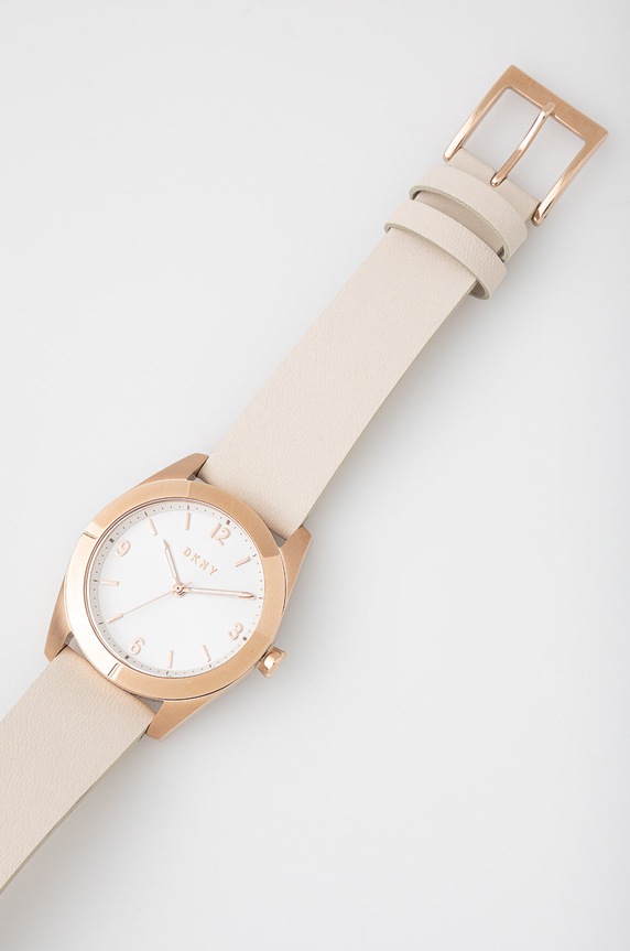 Dkny Zegarek NY2877 NY2877 beżowy AA00