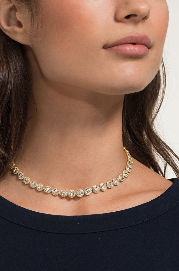 Swarovski - Nyaklánc Angelic 5505468 arany AA00