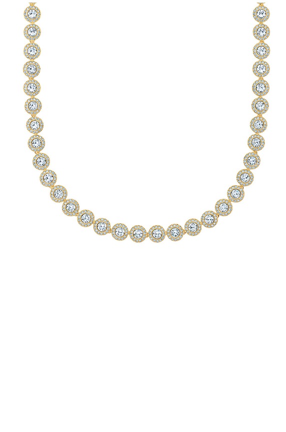 Swarovski - Nyaklánc Angelic arany 5505468