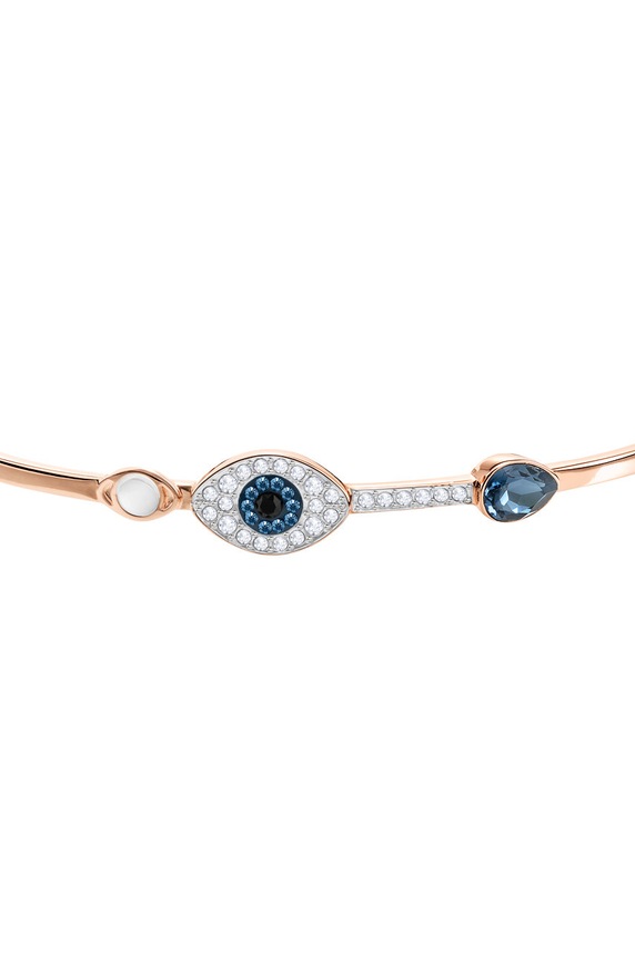 Swarovski - Bransoletka Bangle Evil Eye 5171991 5171991 złoty AA00