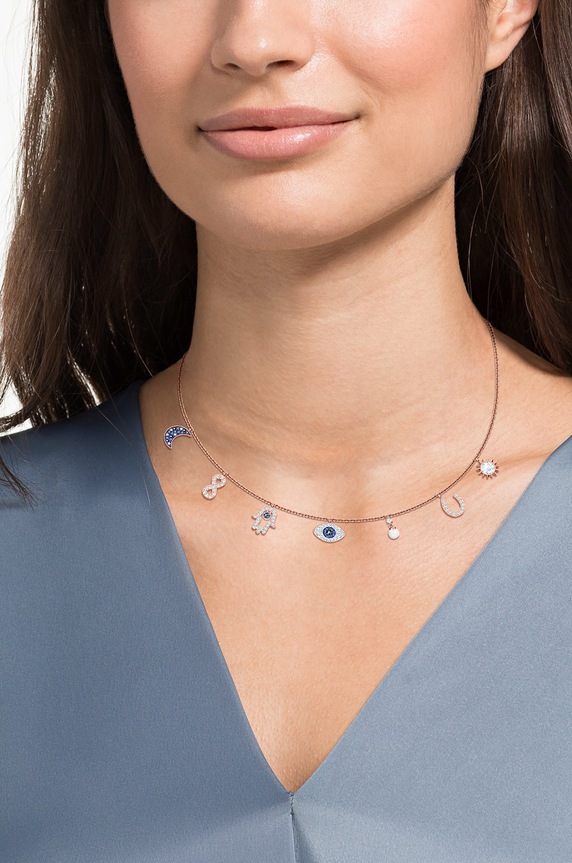 Swarovski - Naszyjnik Symbolic 5497664 złoty 5497664