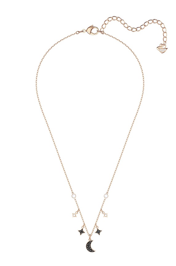 Swarovski - Naszyjnik Moon 5429737 złoty 5429737