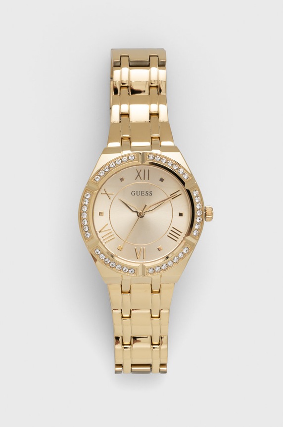 Часовник Guess злато GW0033L2