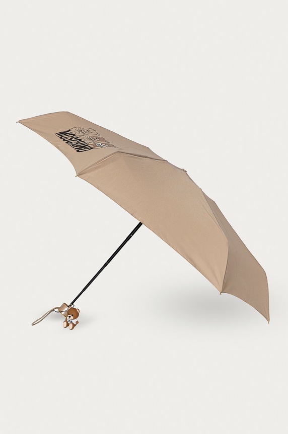 Moschino - Parasol beżowy 8061.darkbeige