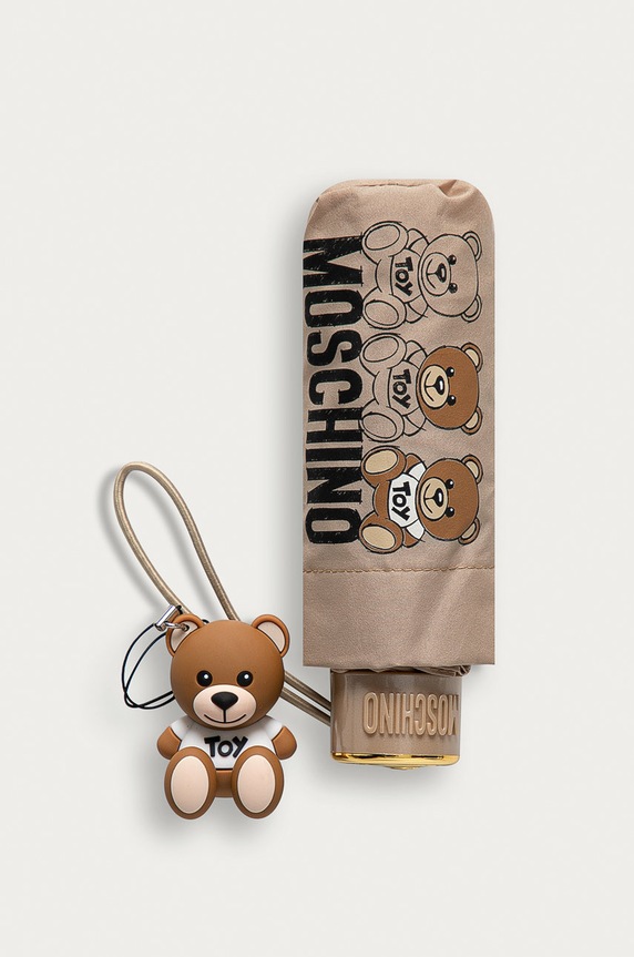 Moschino - Parasol 8061.darkbeige beżowy AA00