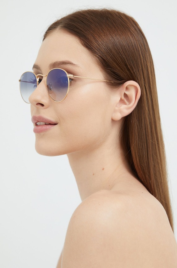 Ray-Ban - Γυαλιά ηλίου χρυσαφί 0RB3447N.001/3F