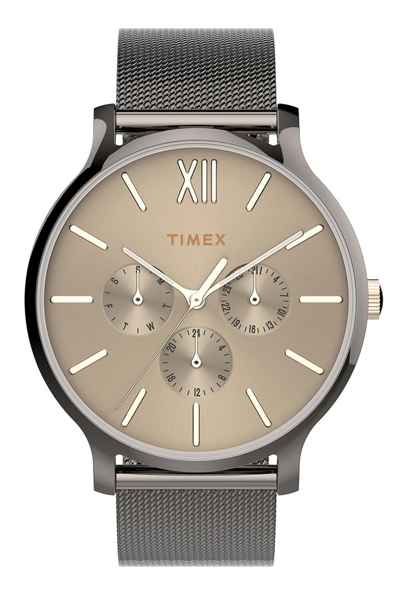 Timex - Hodinky TW2T74700 stříbrná TW2T74700