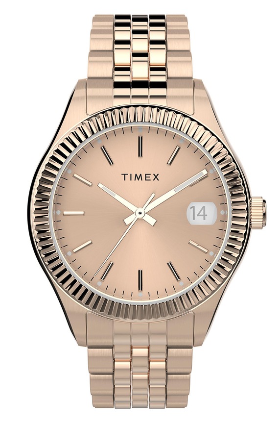 Timex zegarek TW2T86800 Waterbury Legacy różowy TW2T86800