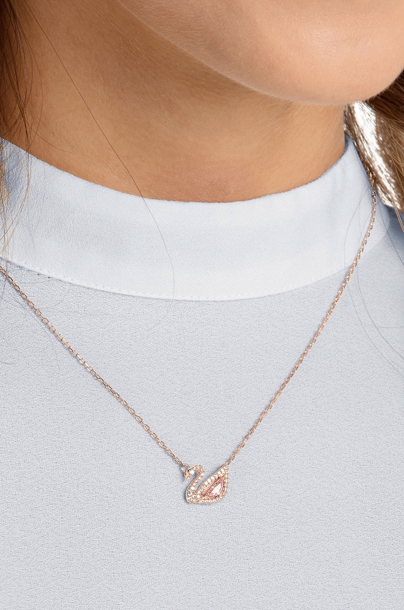 Swarovski - Nyaklánc DAZZLING SWAN 5469989 arany AA00