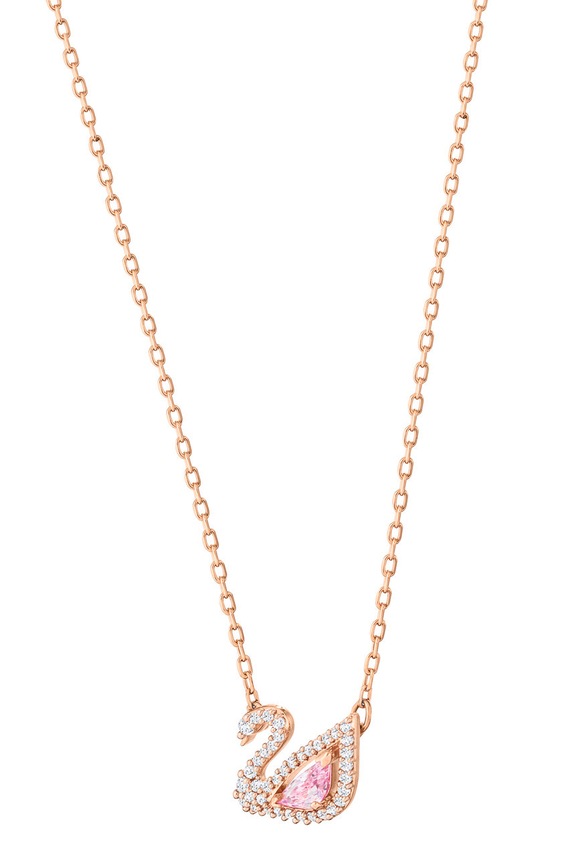 Swarovski - Nyaklánc DAZZLING SWAN arany 5469989