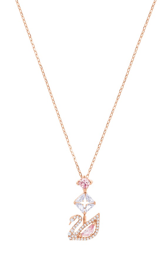 Kiegészítők Swarovski - Nyaklánc DAZZLING SWAN 5473024 arany