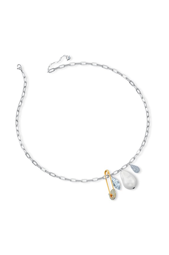Akcesoria Swarovski - Naszyjnik SO COOL 5522875 5522875 srebrny