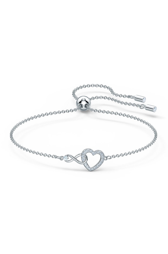 Swarovski - Bransoletka SWA INFINITY 5524421 5524421 srebrny AA00