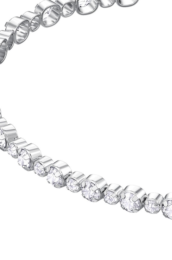 Akcesoria Swarovski - Bransoletka SUBTLE 5465384 5465384 srebrny