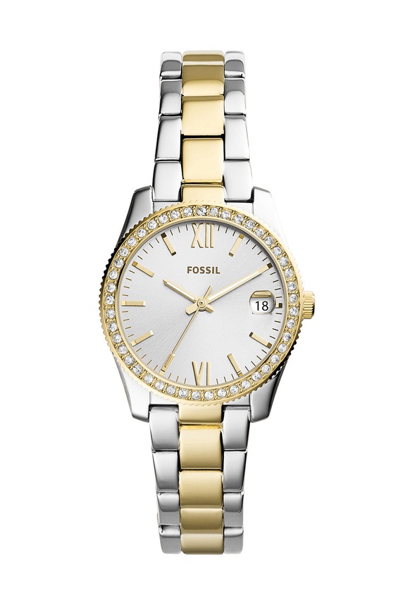 Fossil - Hodinky ES4319 strieborná ES4319