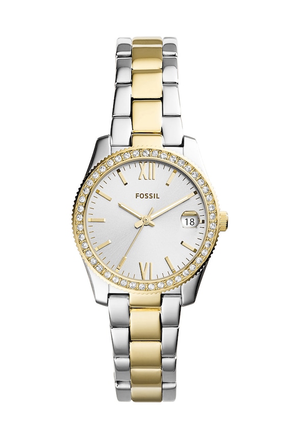 Fossil - Hodinky ES4319 strieborná ES4319