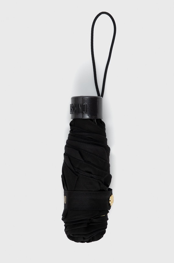 Moschino - Parasol 8900.blackgold czarny AA00