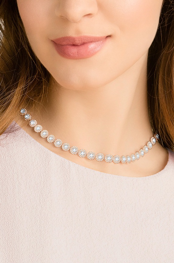 Swarovski - Naszyjnik ANGELIC 5367845 5367845 złoty AA00