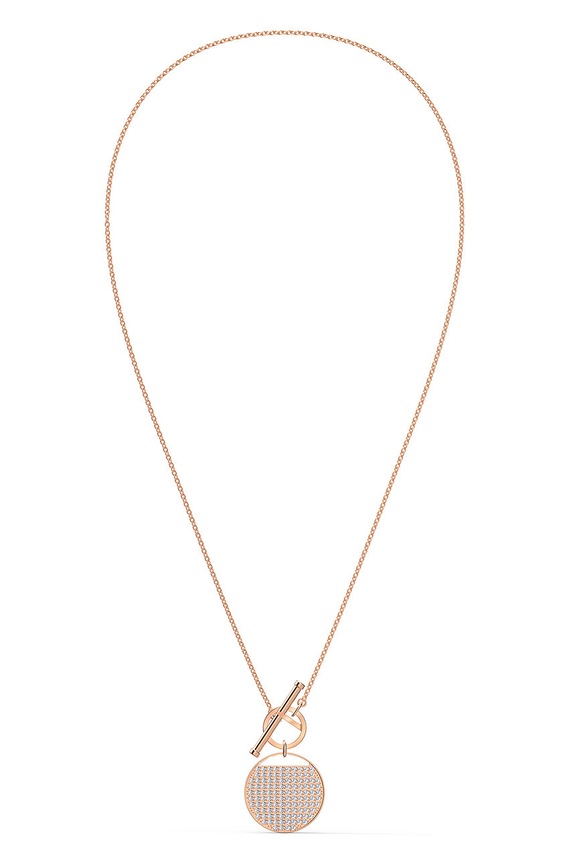 Swarovski - Naszyjnik i kolczyki Ginger 5574915 5574915 złoty AA00