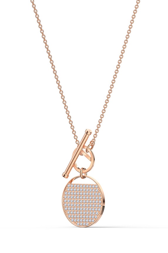 Akcesoria Swarovski - Naszyjnik i kolczyki Ginger 5574915 5574915 złoty