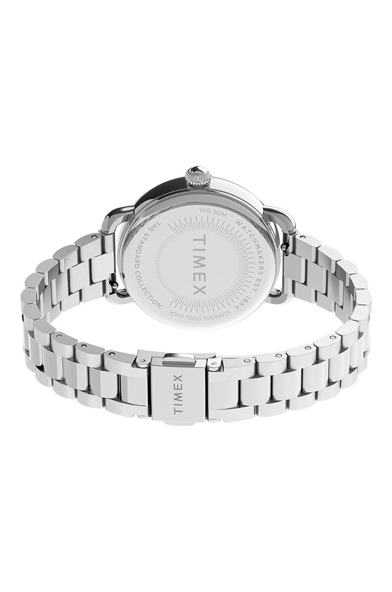 Timex zegarek TW2U13700 Standard srebrny TW2U13700