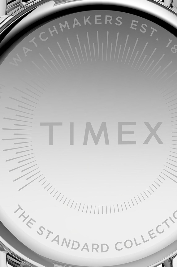 Timex zegarek TW2U13700 Standard TW2U13700 srebrny