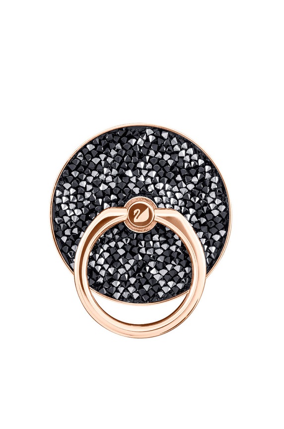 Swarovski - Uchwyt samoprzylepny do telefonu GLAM ROCK 5457469 czarny 5457469