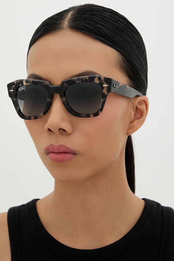 Akcesoria Ray-Ban okulary przeciwsłoneczne STATE STREET 0RB2186 czarny