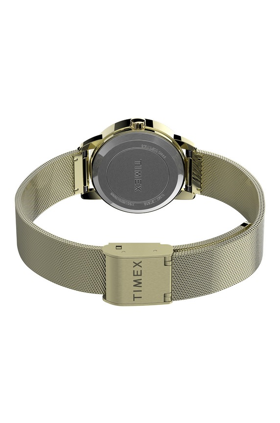 Timex zegarek TW2U08000 Easy Reader złoty TW2U08000