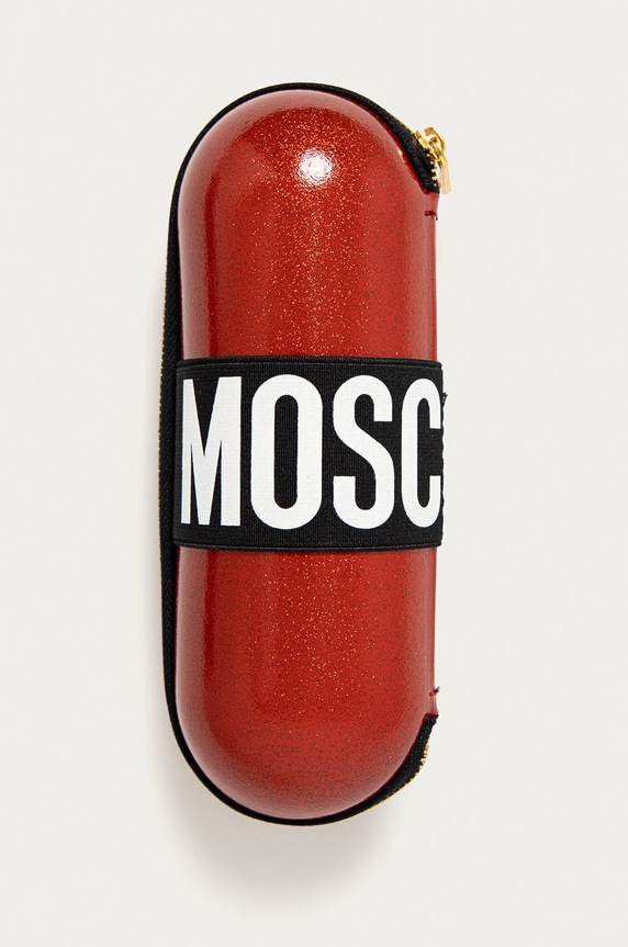 Moschino Parasol czarny 8900.blackred