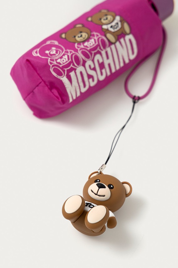 Akcesoria Moschino Parasol 8061.fuxia różowy