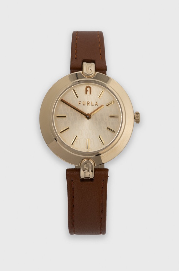 Furla Zegarek brązowy WW00002002L2