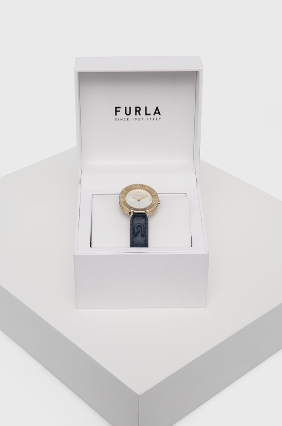 Akcesoria Furla Zegarek WW00004003L2 granatowy