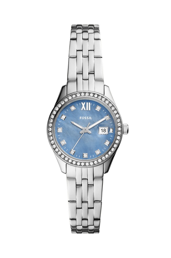 Fossil Zegarek ES5074 srebrny ES5074