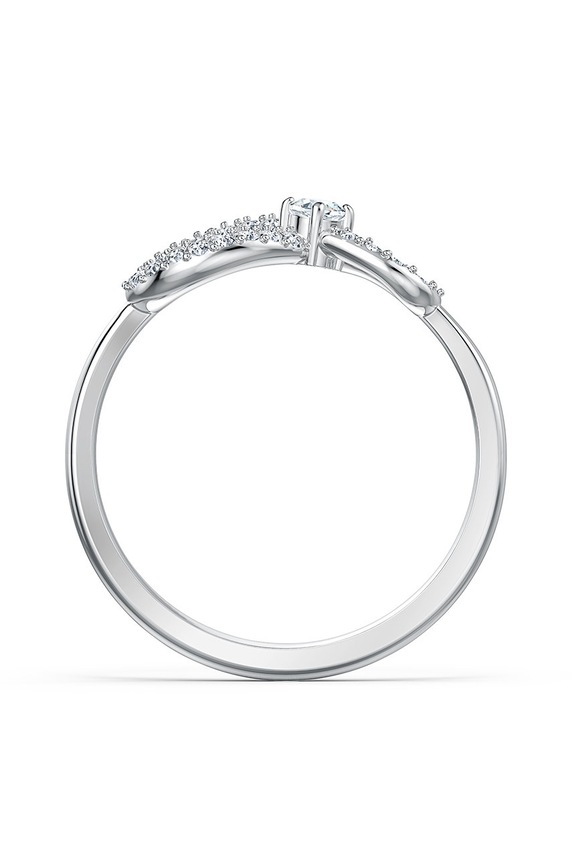 Doplňky Swarovski - Prstýnek SWA INFINITY 5535410 stříbrná