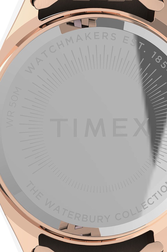 Timex zegarek TW2U82800 Waterbury Legacy Boyfriend różowy TW2U82800