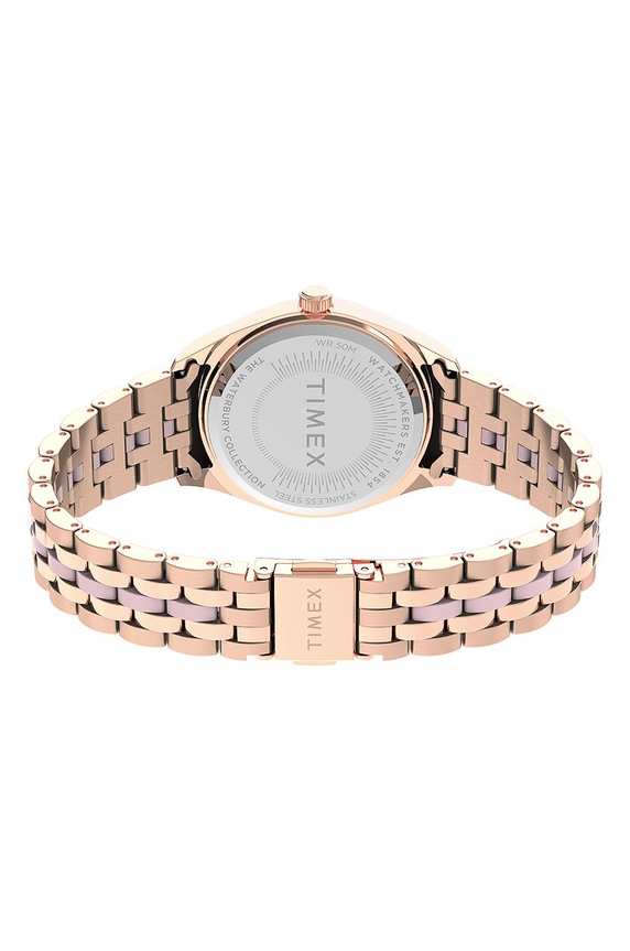Timex zegarek TW2U82800 Waterbury Legacy Boyfriend TW2U82800 różowy