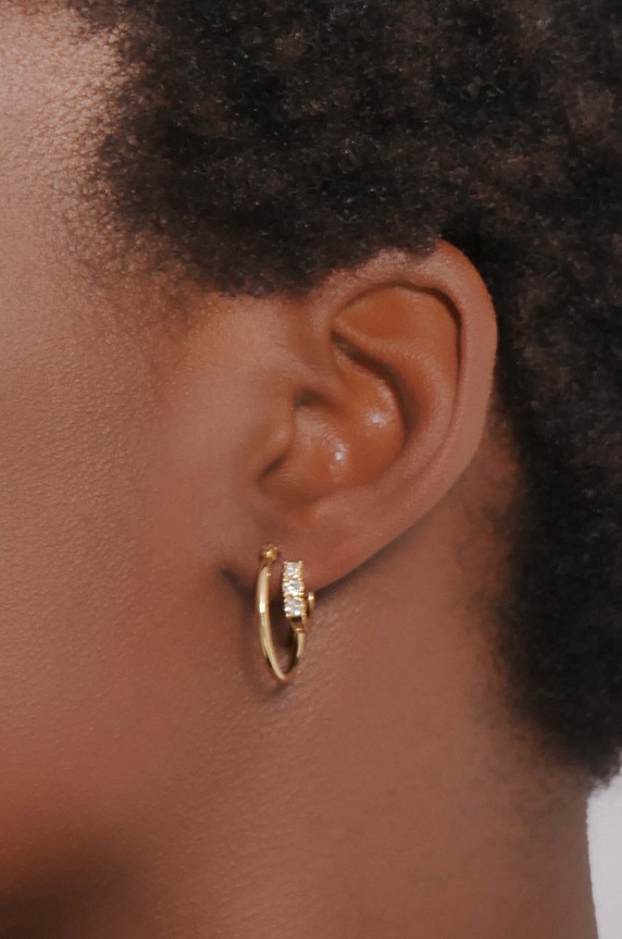 Dkny Kolczyki (3-pack) 60533233.887 60533233.887 złoty AA00