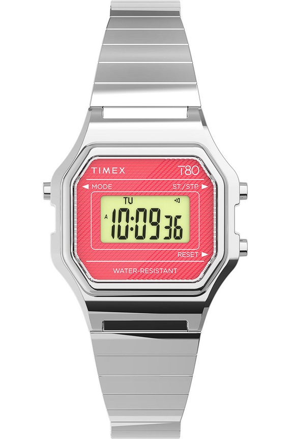 Hodinky Timex stříbrná TW2U94200