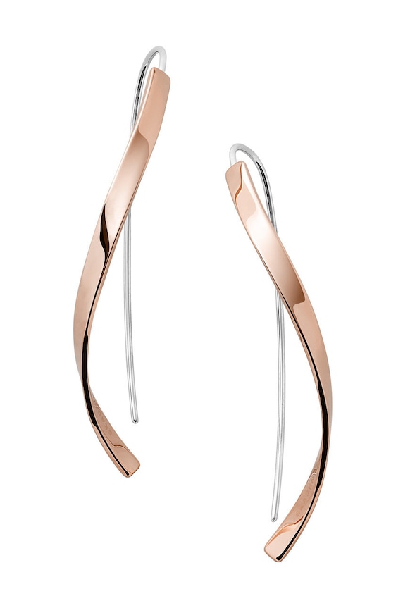 Skagen - Σκουλαρίκια χρυσαφί SKJ1328791