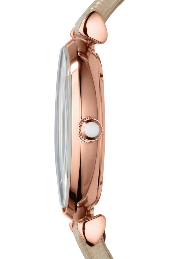 Emporio Armani Zegarek AR1681 AR1681 beżowy AA00