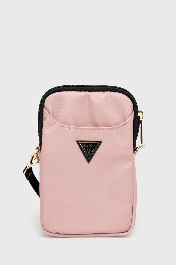 Guess Torebka nie mieści A4 różowy GUPBNTMLLP