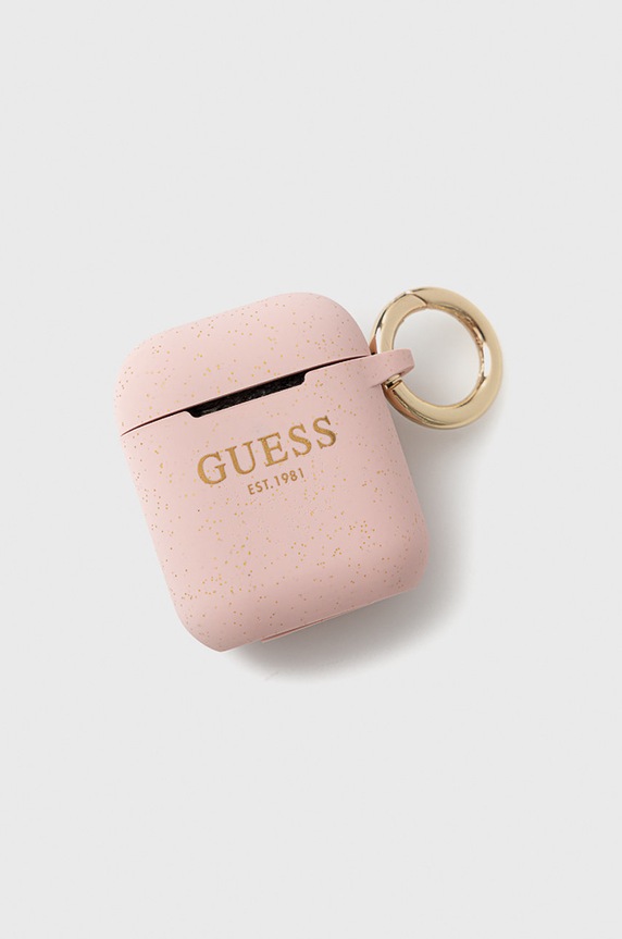 Guess Pokrowiec na Airpods różowy GUA2SGGEP