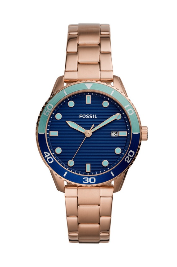 Hodinky Fossil BQ3599 zlatá BQ3599