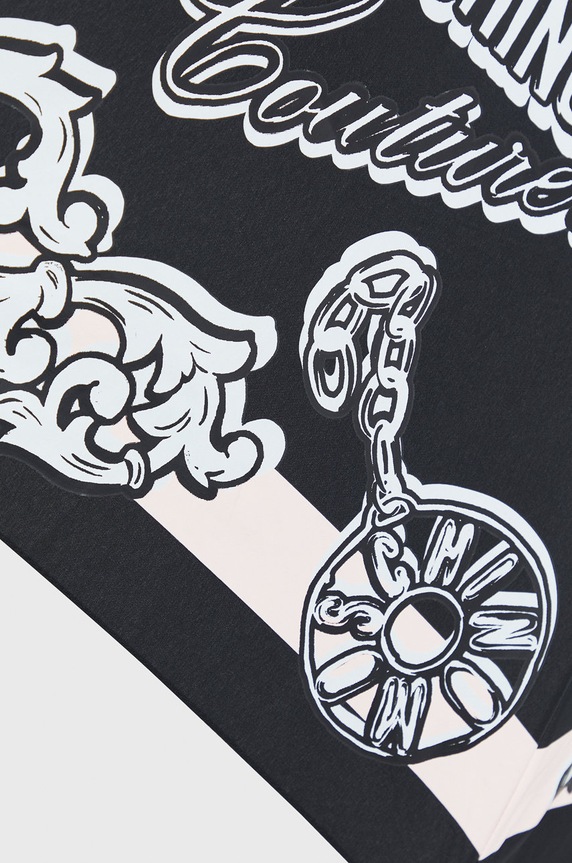 Moschino parasol 8947.black czarny AA00