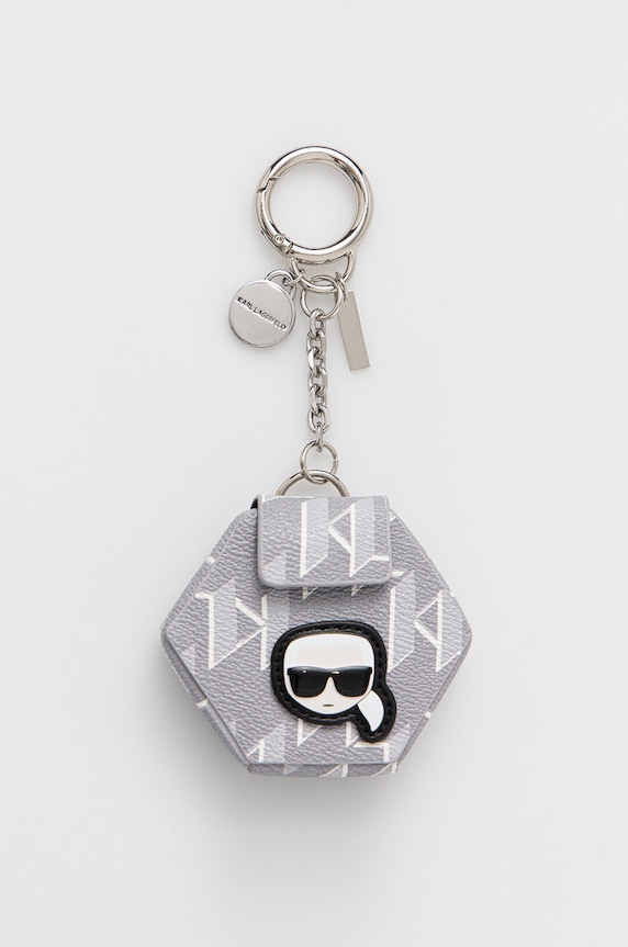 Kľúčenka Karl Lagerfeld sivá 225W3802