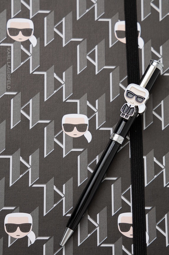 Karl Lagerfeld notes i długopis 225W3920 czarny