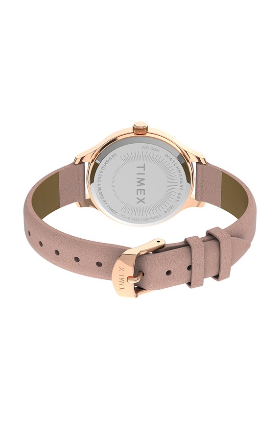 Timex zegarek TW2V23700 Peyton with Floral Markers złoty TW2V23700